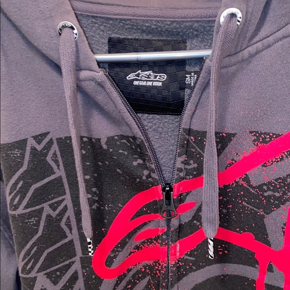 Zip-Up hoodie. BNWOT Never worn. - Picture 3 of 3